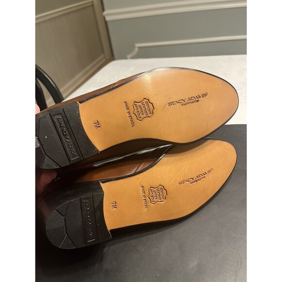 Stacy Adams Crocodile Style Leather Upper & Soles Ankle Booties Shoes Brazil 7M - Picture 12 of 15